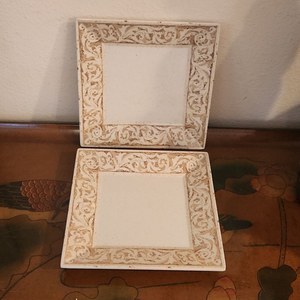 G.E.T. Olympia ML-103 Melamine Plate Set of 2 8"